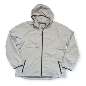 Champion C9 Packable Windbreaker Rain Jacket Gray XXL